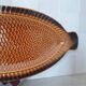 Sarreguemines / Large fish-shaped serving platter in Barbo ceramic