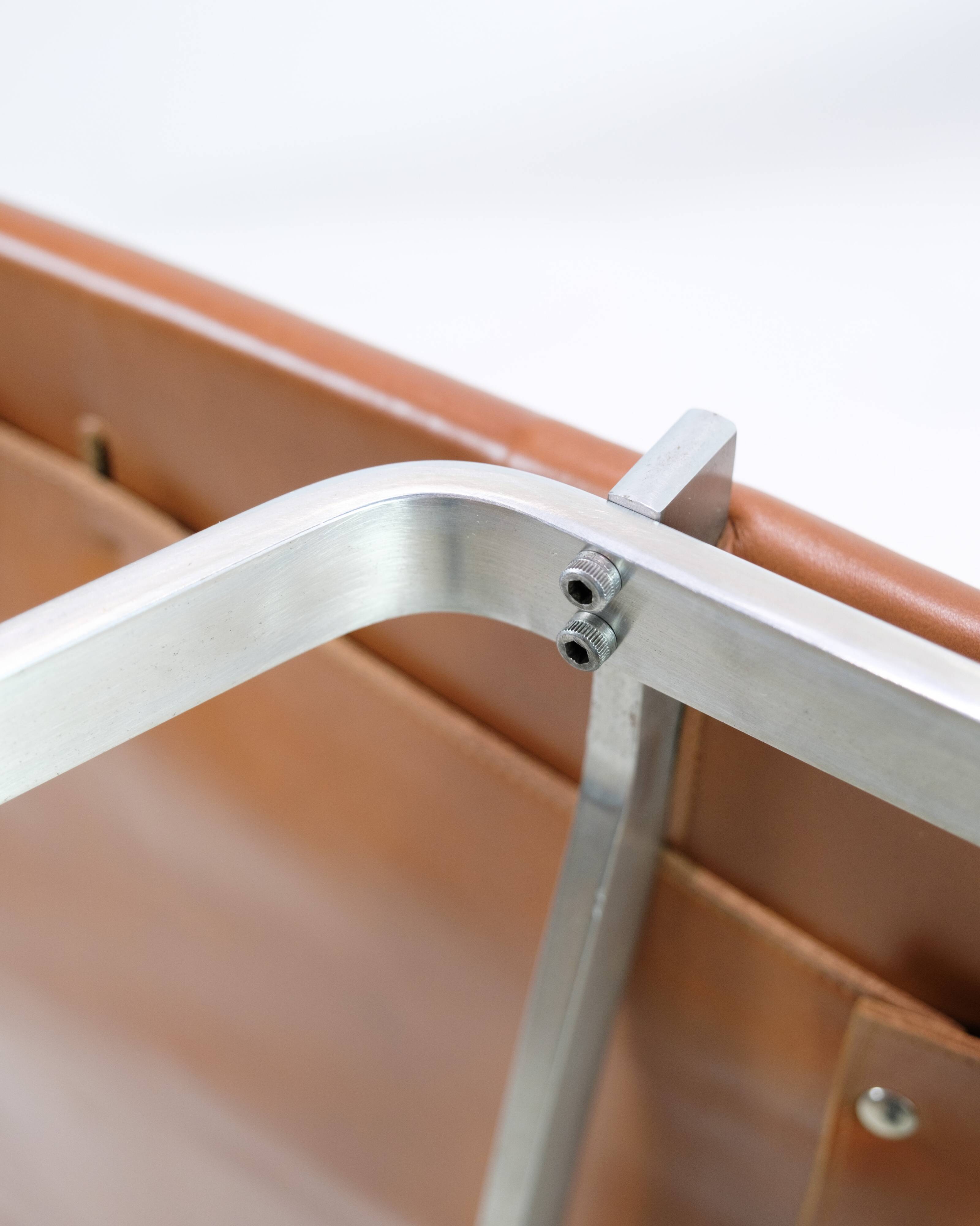 Lounge Chair Model PK 22 Made In Walnut Elegance Leather By Poul Kjærholm For Fritz Hansen