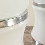 Large Opaline Glass Table Lamp by Goffredo Reggiani for Reggiani,  set of 2