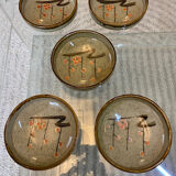 Set of 5 vintage cups