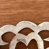 Empty pocket in solid silver diameter 14