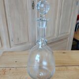 Crystal ball decanter