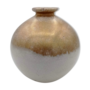 lampe céramique or -