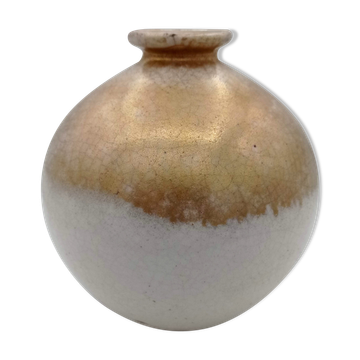 Lampe céramique or - Art déco