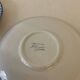 Set of 2 Saint-Clément earthenware saucers – Hand-painted floral design