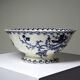 Antique cup 1890-1910 opaque porcelain ironstone Gien Chardons model