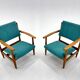 Pair of Mid-Century Armchairs, Czechoslovakia, 1970's