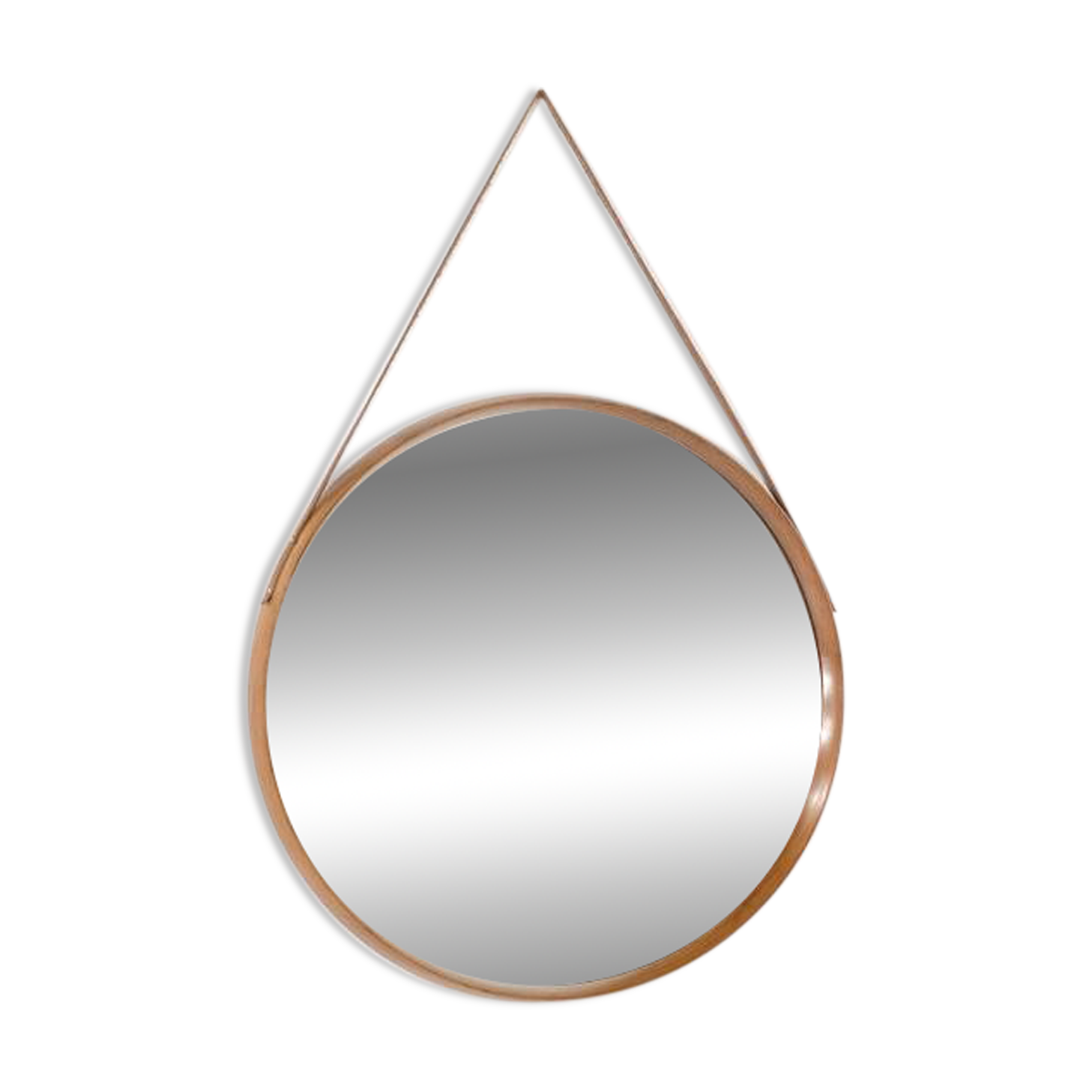 Vintage wooden mirror, Italy, 1960s.