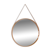 Vintage wooden mirror, Italy, 1960s.