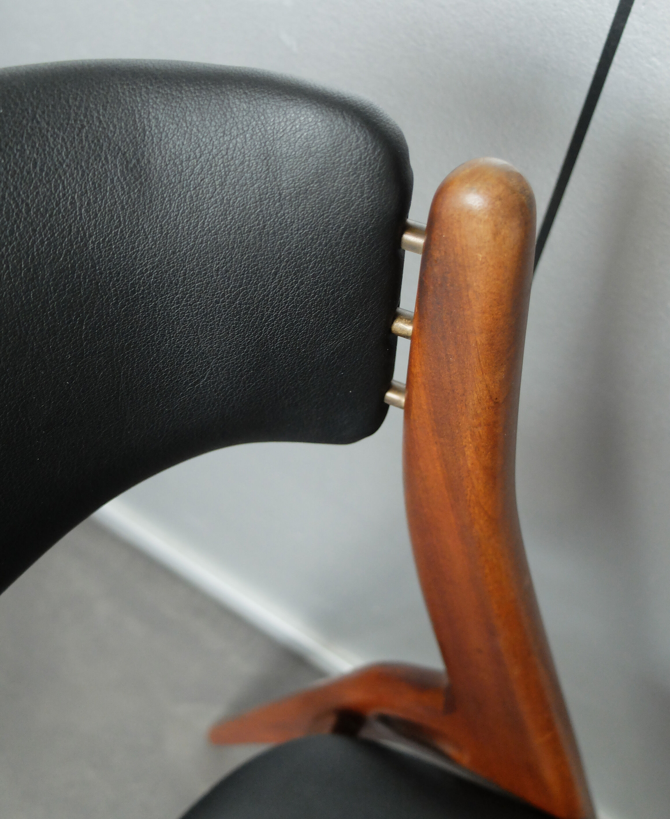 Chaise scandinave teck 1960