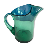 Green carafe pitcher 60s