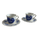 Set of 2 Sarreguemines mugs