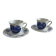 Set of 2 Sarreguemines mugs