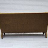 1960s, Danish 2 seater sofa, furniture velour, original condition.