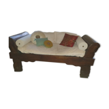 Meridian bench in solid teak (Provenance Bali)