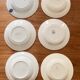 Mismatched antique plates