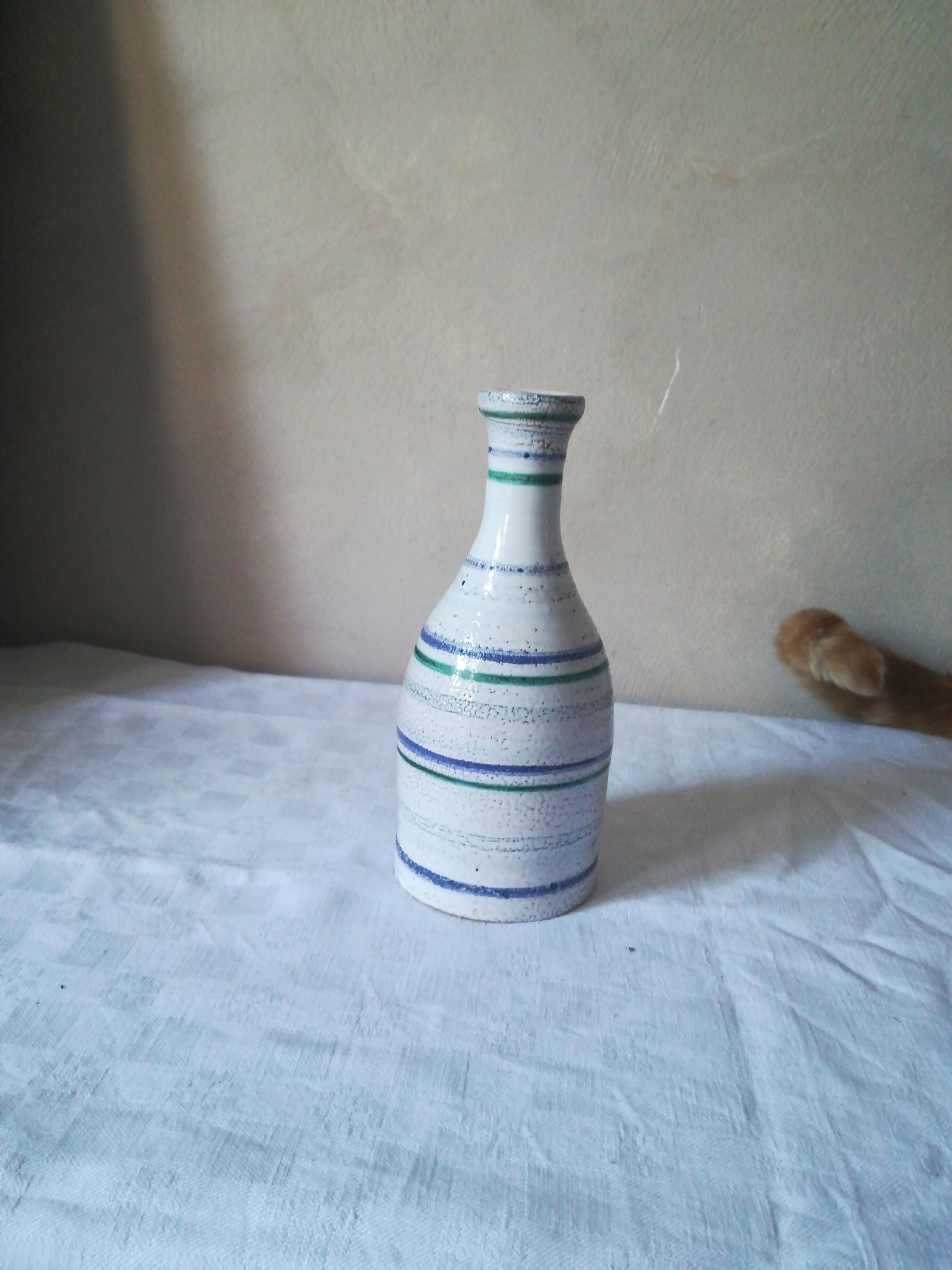 Striped vase