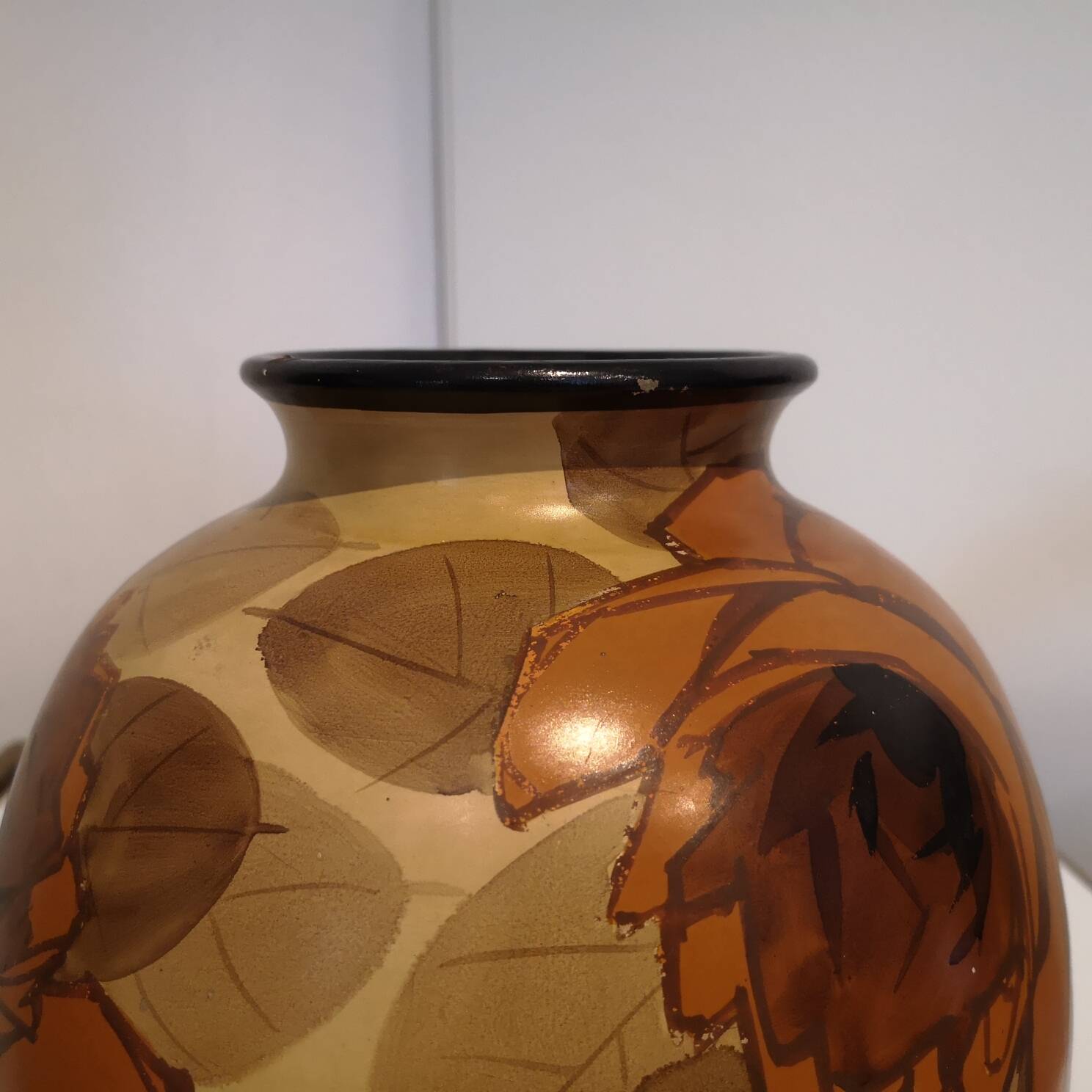 Ceramic vase louis giraud vallauris art deco 1940 biot