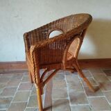 Fauteuil en rotin