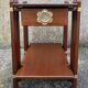 Bedside table, end table, wood, vintage, 80s