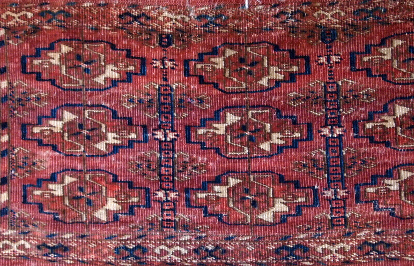 Tekke Turkmen Torba rug  30cm x 63cm