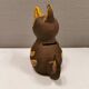 Old ceramic piggy bank. shaped like a duck from hegnetslund denmark