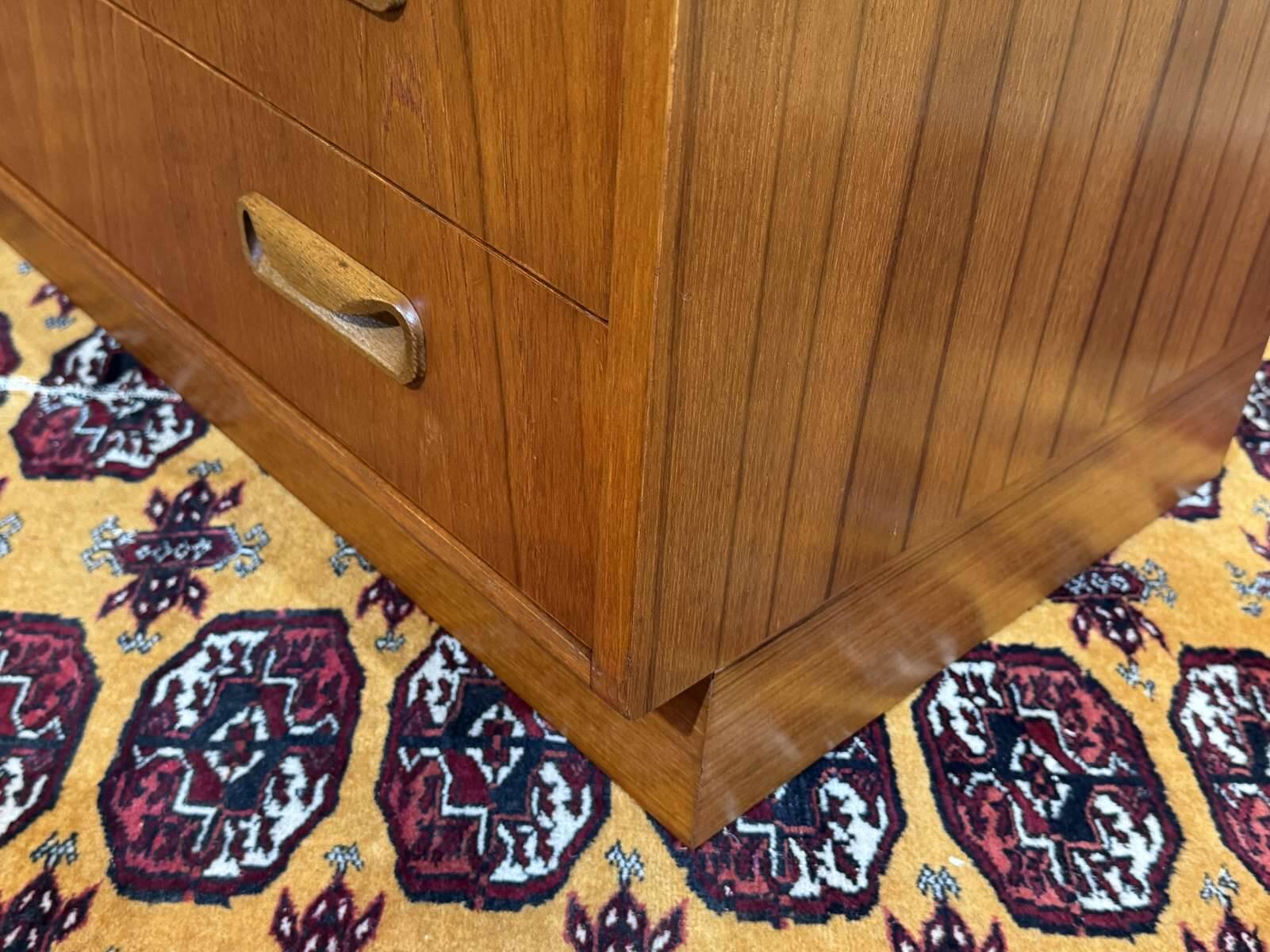 English commode by the brand GPlan in teak from the 1970s.