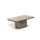Vintage brutalist coffee table by Fedam from the 1980s