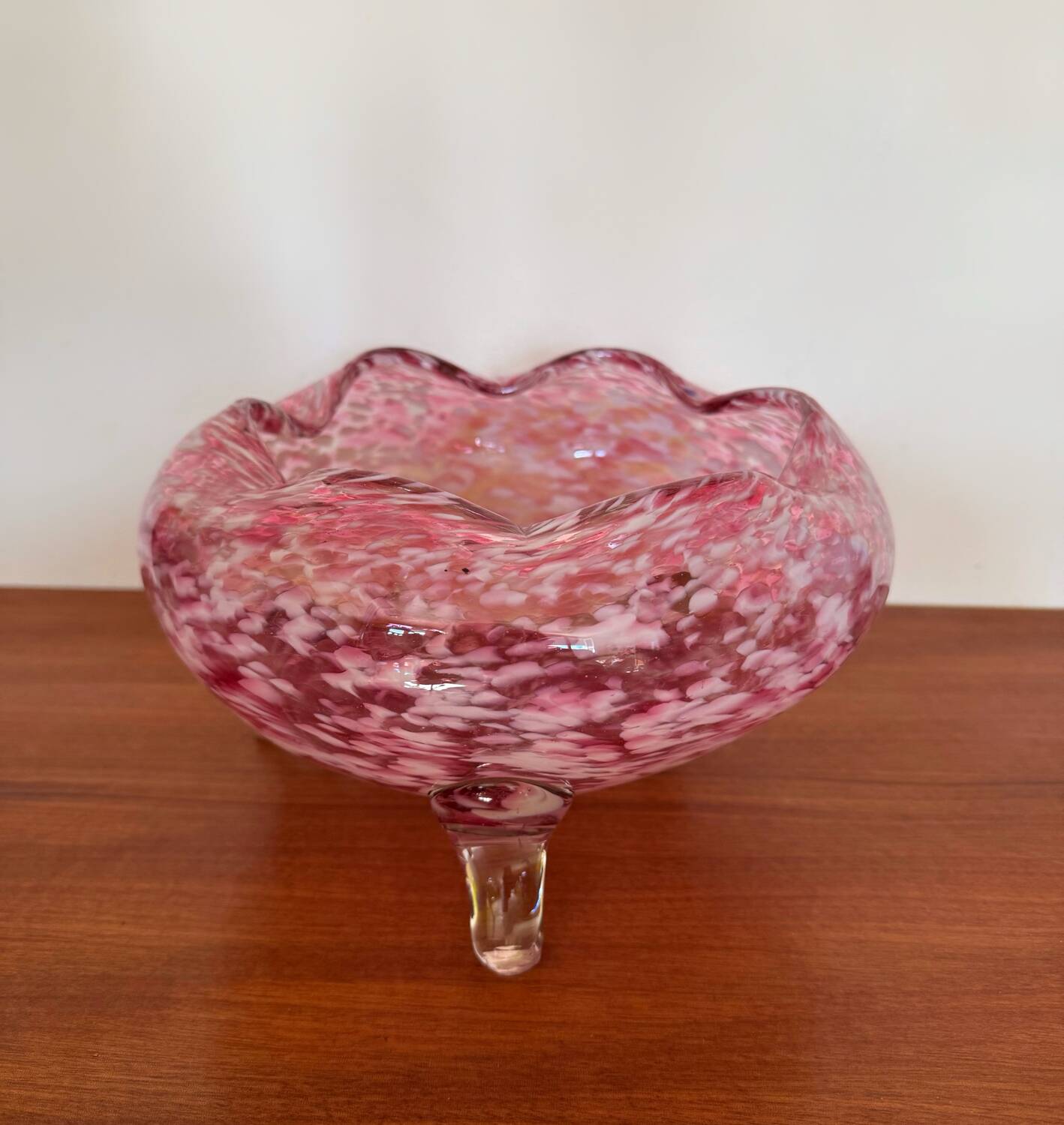 Old Clichy glass cup