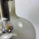 Smoked glass pendant lamp by Nettelhoff Leuchten 1970