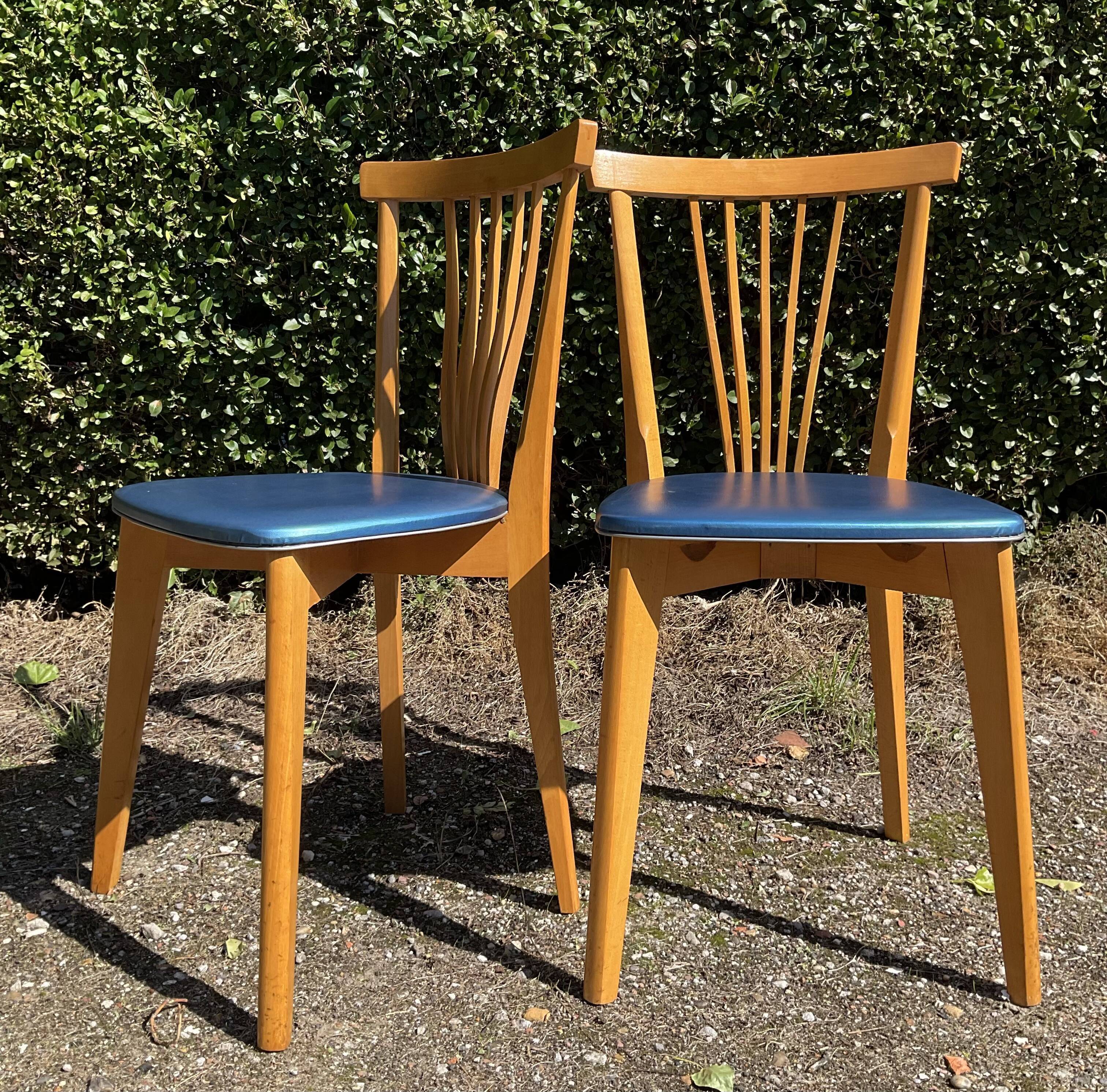 Pair of scandinavian chairs from the 60s
