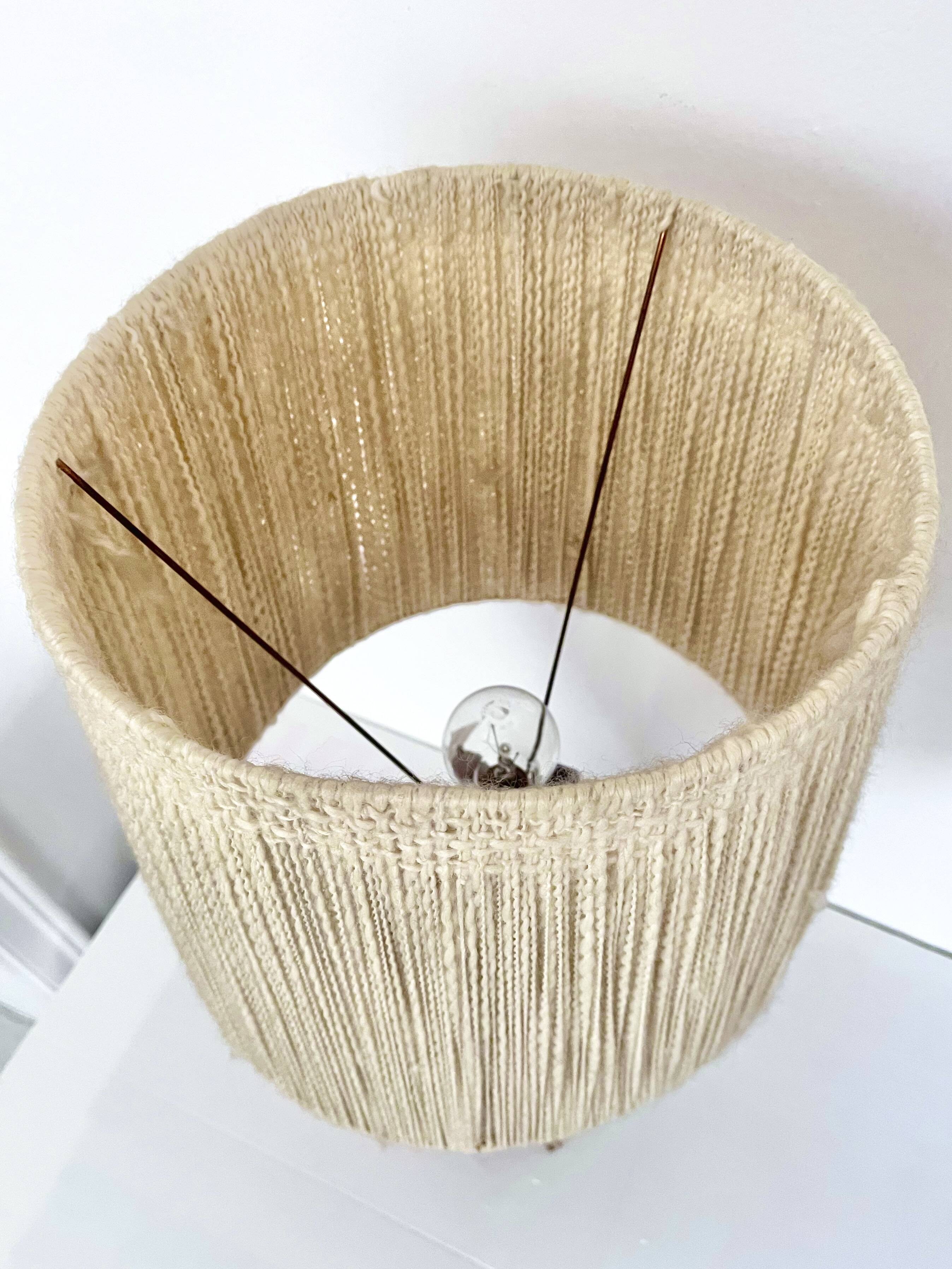 Unique wooden lamp from the 60s