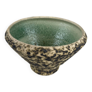 Coupe en grès émaillé