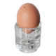 set of 3 glass egg cups by Joe Colombo