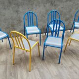 7 Mallet Stevens school chairs