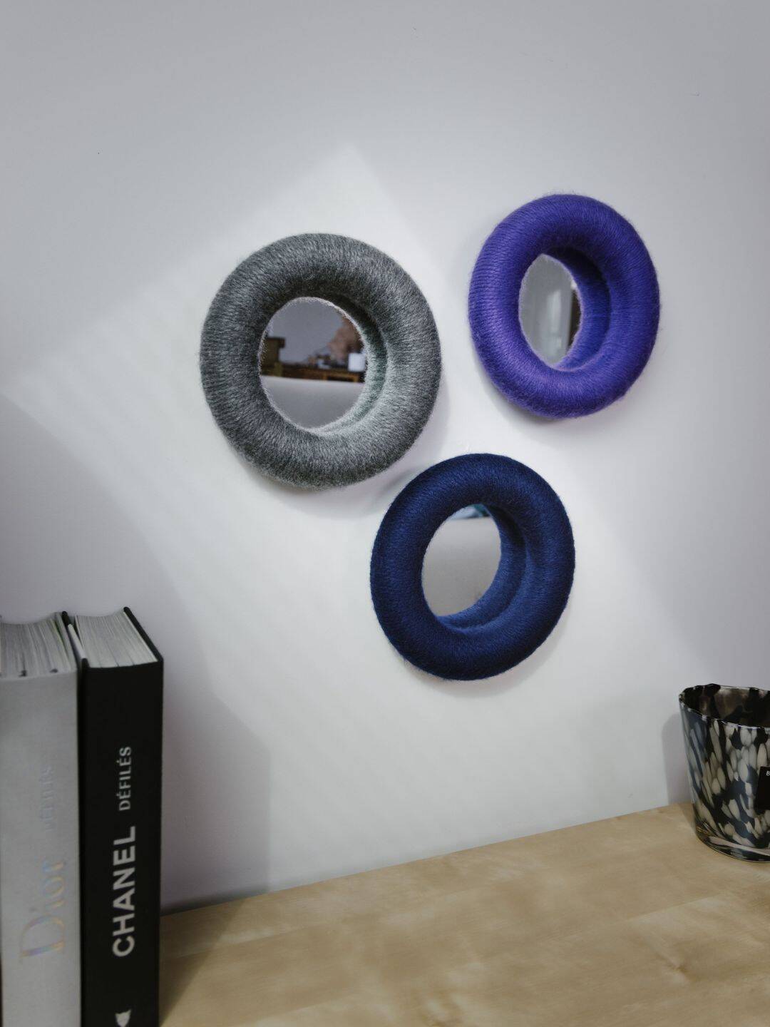 Miroir rond marine