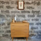 Vintage dresser tapered feet