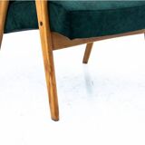 Two vintage green armchairs by Jaroslav Šmídek for Jitona, Czechoslovakia, 1960s