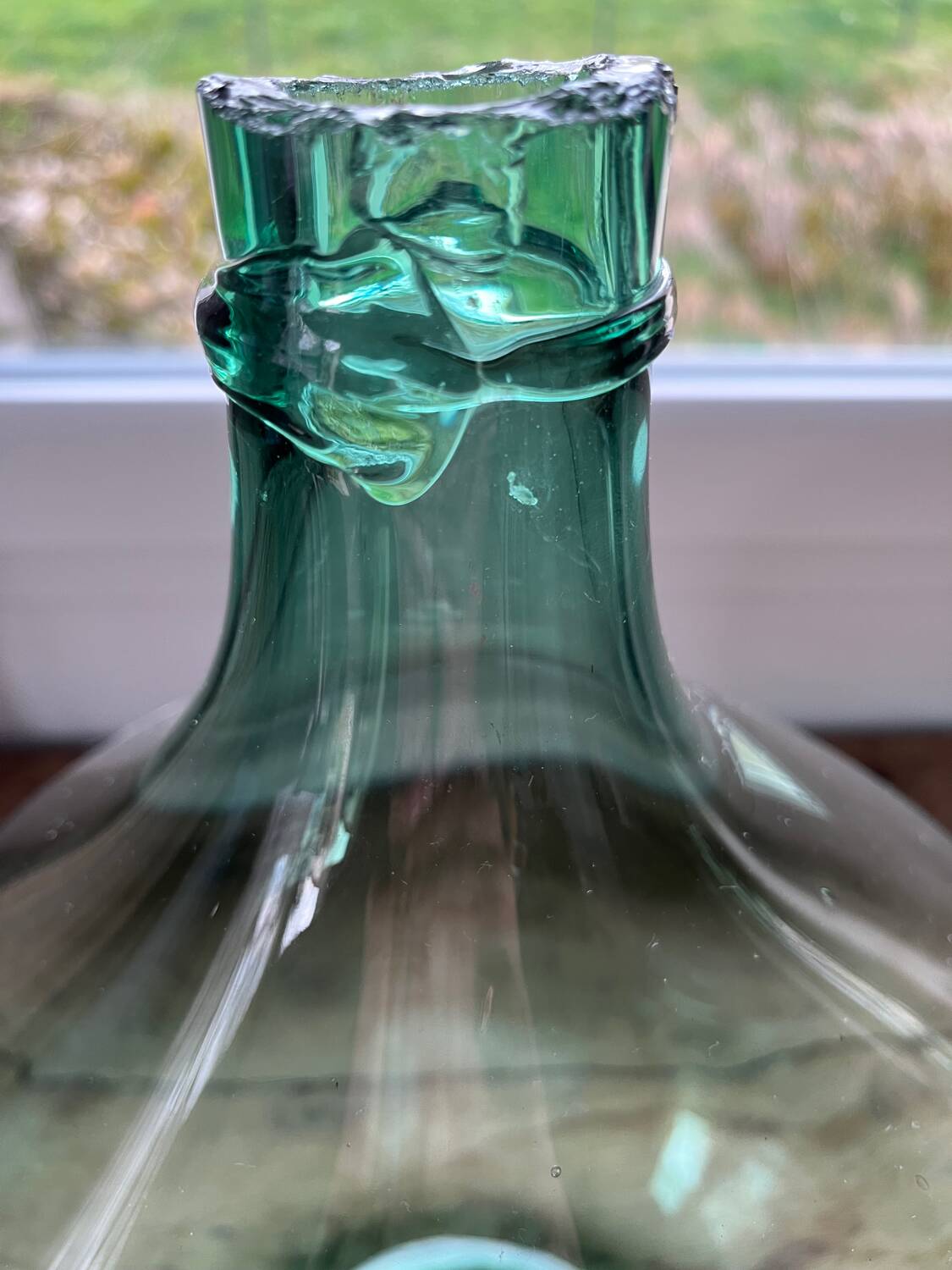 30L turquoise green demijohn
