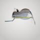Beautiful desk lamp stilnovo by joe colombo 1970 chrome metal