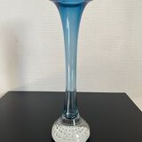 Vase soliflore base bullée murano
