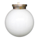 Art Deco pendant lamp, Poland, 1960s