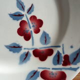 Lot de 6 assiettes à dessert anciennes Céranord-St Amand modèle IENA