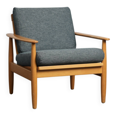 Chaise longue moderne scandinave, Danemark, années 1970