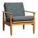 Chaise longue moderne scandinave, Danemark, années 1970