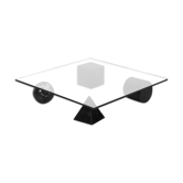 "Metafora" coffee table by Massimo Vignelli