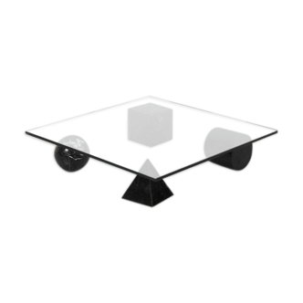 "Metafora" coffee table by Massimo Vignelli