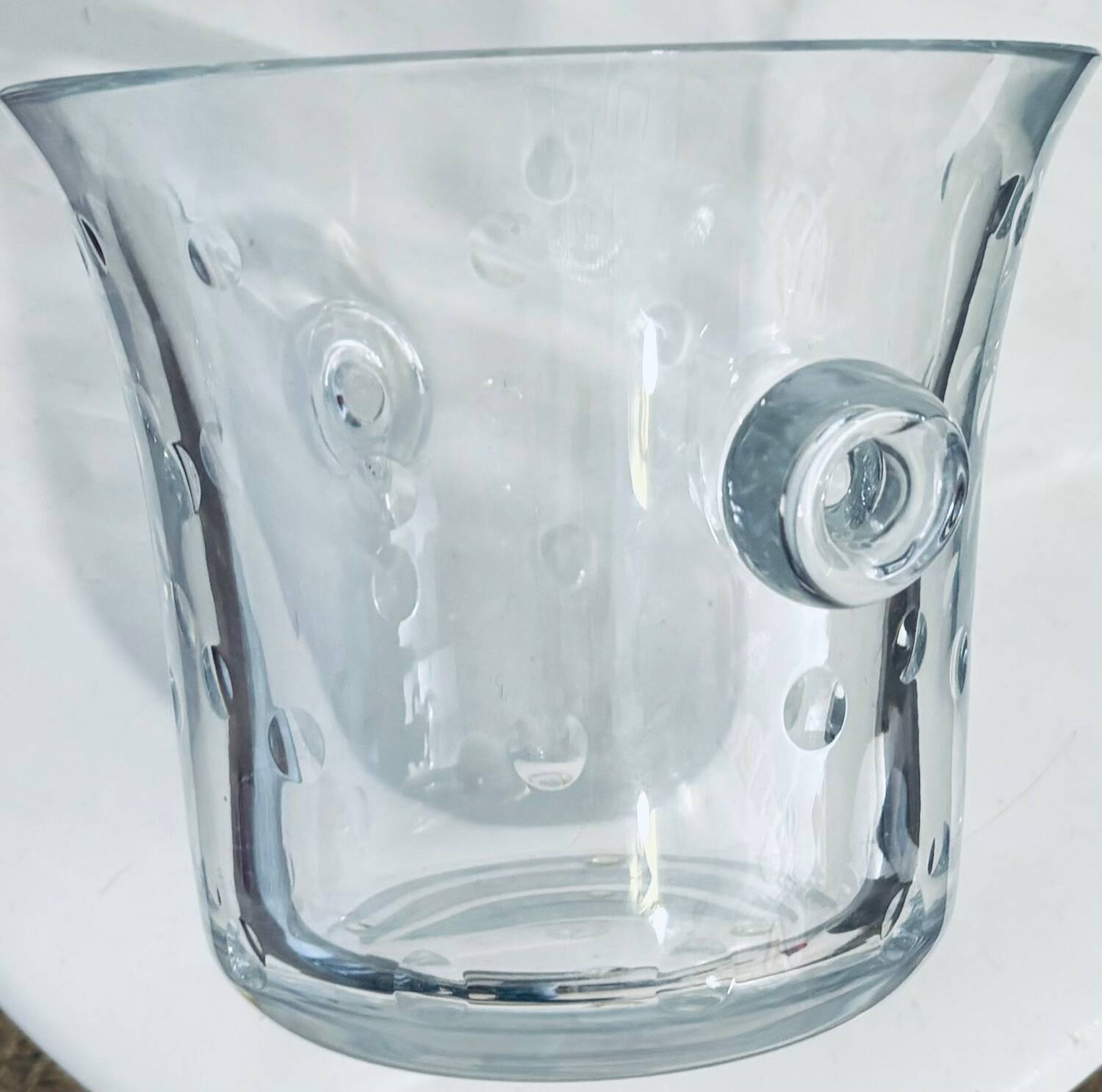 Saint Louis crystal ice bucket model Bubbles