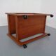 Large teak bar cart from Tarm Stole Møbelfabrik, Denmark, 1960s.