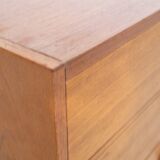 Scandinavian teak vintage chest of drawers
